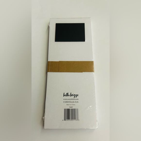 New Dog Notepad "Notes" Very Tall Notepad 100 Pages Magnet Eccolo - Picture 15 of 16